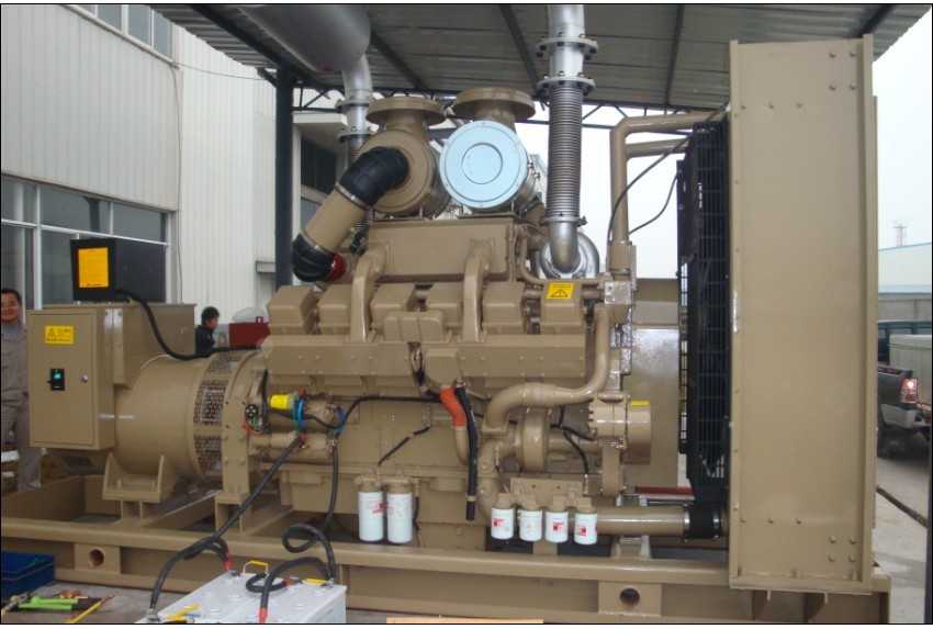 通道应急800kw康明斯高压系列柴油发电机组